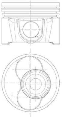 Kolbenschmidt 99833620 - Piston car-mod.net