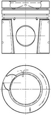 Kolbenschmidt 94896600 - Piston car-mod.net