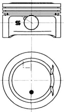 Kolbenschmidt 94798600 - Piston car-mod.net