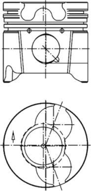 Kolbenschmidt 99879601 - Piston car-mod.net