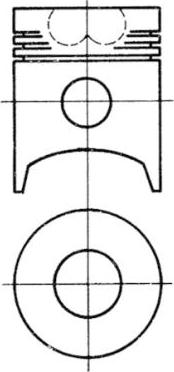 Kolbenschmidt 93208960 - Repair Set, piston / sleeve car-mod.net