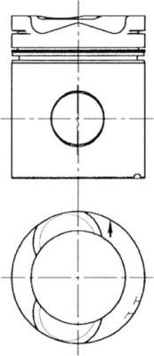 Kolbenschmidt 91639600 - Piston car-mod.net