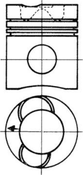 Kolbenschmidt 90737600 - Piston car-mod.net