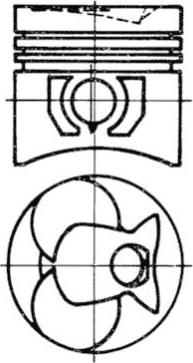 Kolbenschmidt 93444600 - Piston car-mod.net