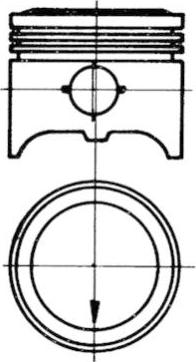Kolbenschmidt 93316970 - Repair Set, piston / sleeve car-mod.net