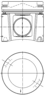 Kolbenschmidt 40448601 - Piston car-mod.net
