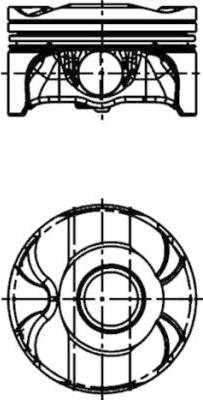 Kolbenschmidt 40420600 - Piston car-mod.net