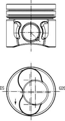 Kolbenschmidt 40421610 - Piston car-mod.net