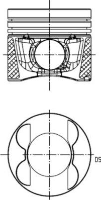 Kolbenschmidt 40096600 - Piston car-mod.net