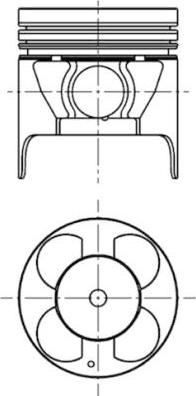 Kolbenschmidt 50003415 - Cylinder Head car-mod.net