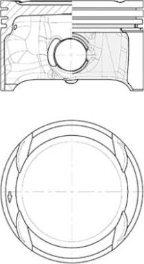 Kolbenschmidt 40839600 - Piston car-mod.net