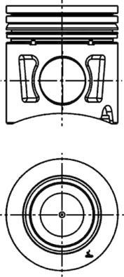 Kolbenschmidt 40340961 - Repair Set, piston / sleeve car-mod.net