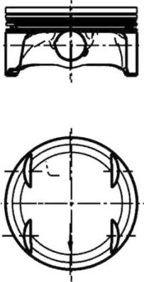Kolbenschmidt 40348600 - Piston car-mod.net