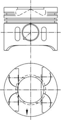 Kolbenschmidt 97482600 - Piston car-mod.net