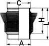 Kolbenschmidt 88453110 - Cylinder Sleeve car-mod.net