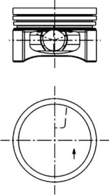 Kolbenschmidt 40219610 - Piston car-mod.net