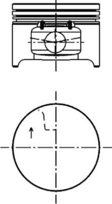 Kolbenschmidt 40277620 - Piston car-mod.net