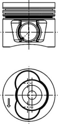 Kolbenschmidt 40715610 - Piston car-mod.net