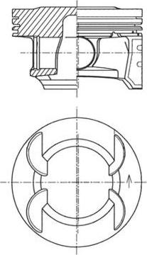 Kolbenschmidt 41492610 - Piston car-mod.net