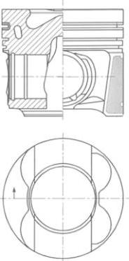 Kolbenschmidt 41641600 - Piston car-mod.net