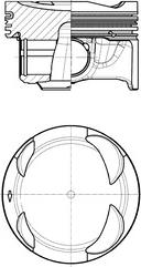 Kolbenschmidt 41108600 - Piston car-mod.net