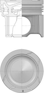 Kolbenschmidt 41174600 - Piston car-mod.net