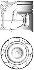 Kolbenschmidt 41255600 - Piston car-mod.net