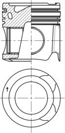 Kolbenschmidt 41276600 - Piston car-mod.net