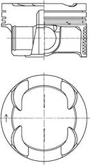 Kolbenschmidt 42099600 - Piston car-mod.net