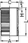 Kolbenschmidt 89500110 - Cylinder Sleeve car-mod.net