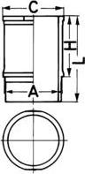 Kolbenschmidt 89476810 - Cylinder Sleeve car-mod.net