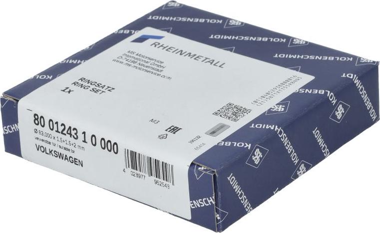 Kolbenschmidt 800124310000 - Piston Ring Kit car-mod.net