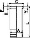 Kolbenschmidt 89016110 - Cylinder Sleeve car-mod.net