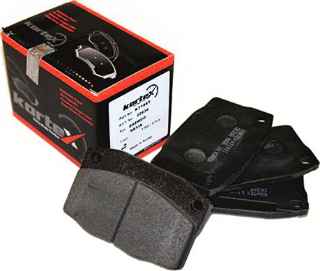 Kortex KT199T - Brake Pad Set, disc brake car-mod.net