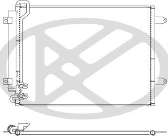 KOYORAD CD440710 - Condenser, air conditioning car-mod.net