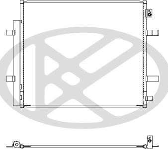 KOYORAD CD451498 - Condenser, air conditioning car-mod.net