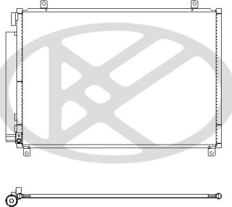KOYORAD CD101096 - Condenser, air conditioning car-mod.net