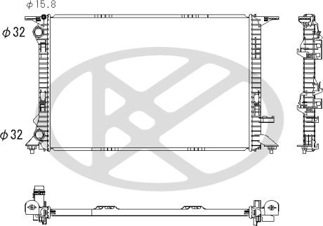 KOYORAD PL442804 - Radiator, engine cooling car-mod.net