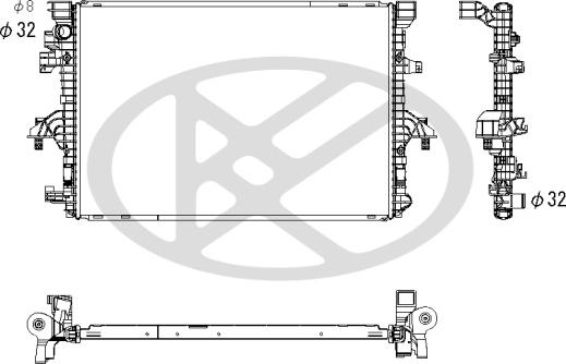 KOYORAD PL453709 - Radiator, engine cooling car-mod.net