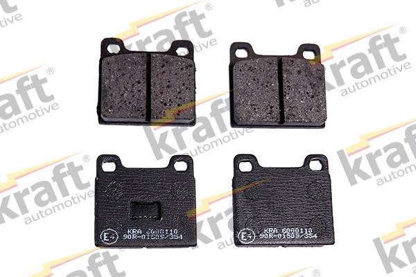 KRAFT AUTOMOTIVE 6000110 - Brake Pad Set, disc brake car-mod.net