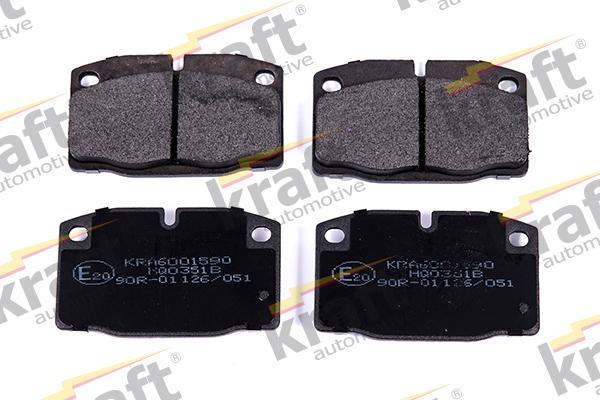 KRAFT AUTOMOTIVE 6001590 - Brake Pad Set, disc brake car-mod.net