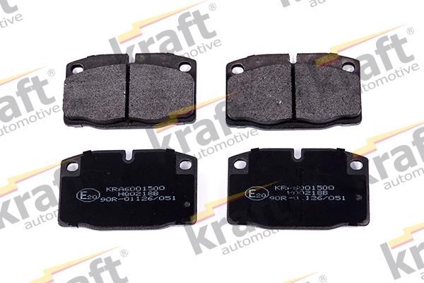 KRAFT AUTOMOTIVE 6001500 - Brake Pad Set, disc brake car-mod.net