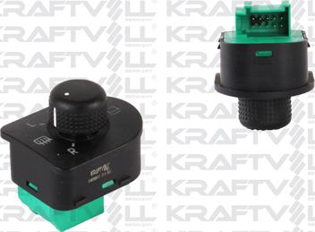 KRAFTVOLL GERMANY 04050015 - Switch, mirror adjustment car-mod.net