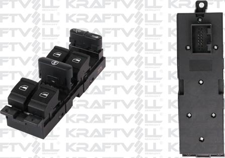 KRAFTVOLL GERMANY 04050112 - Door lock switch, button car-mod.net
