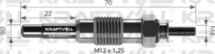 KRAFTVOLL GERMANY 05030099 - Glow Plug car-mod.net