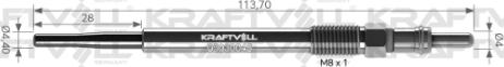 KRAFTVOLL GERMANY 05030045 - Glow Plug car-mod.net
