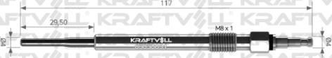 KRAFTVOLL GERMANY 05030051 - Glow Plug car-mod.net