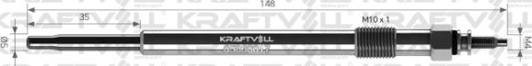 KRAFTVOLL GERMANY 05030017 - Glow Plug car-mod.net