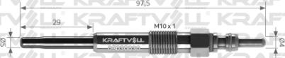 KRAFTVOLL GERMANY 05030030 - Glow Plug car-mod.net