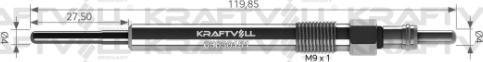 KRAFTVOLL GERMANY 05030151 - Glow Plug car-mod.net